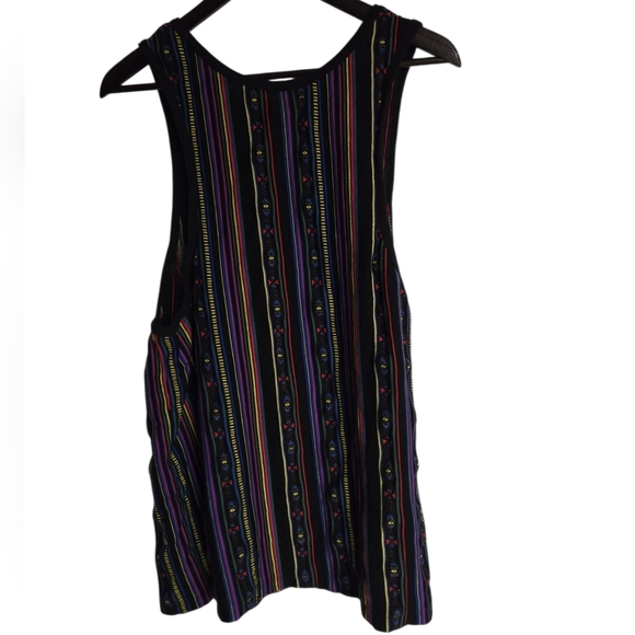 PacSun Multi Color Men's Patterened Relaxed Tank Top Sz Large - Picture 2 of 5